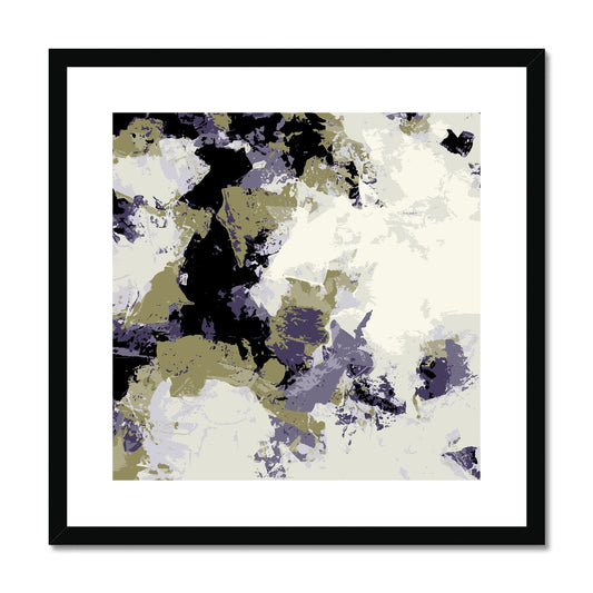 Framed Graphic Art Print, White Mat - 8x8 12x12 16x16 20x20 24x24 28x28 inches | FPS-1260-7695