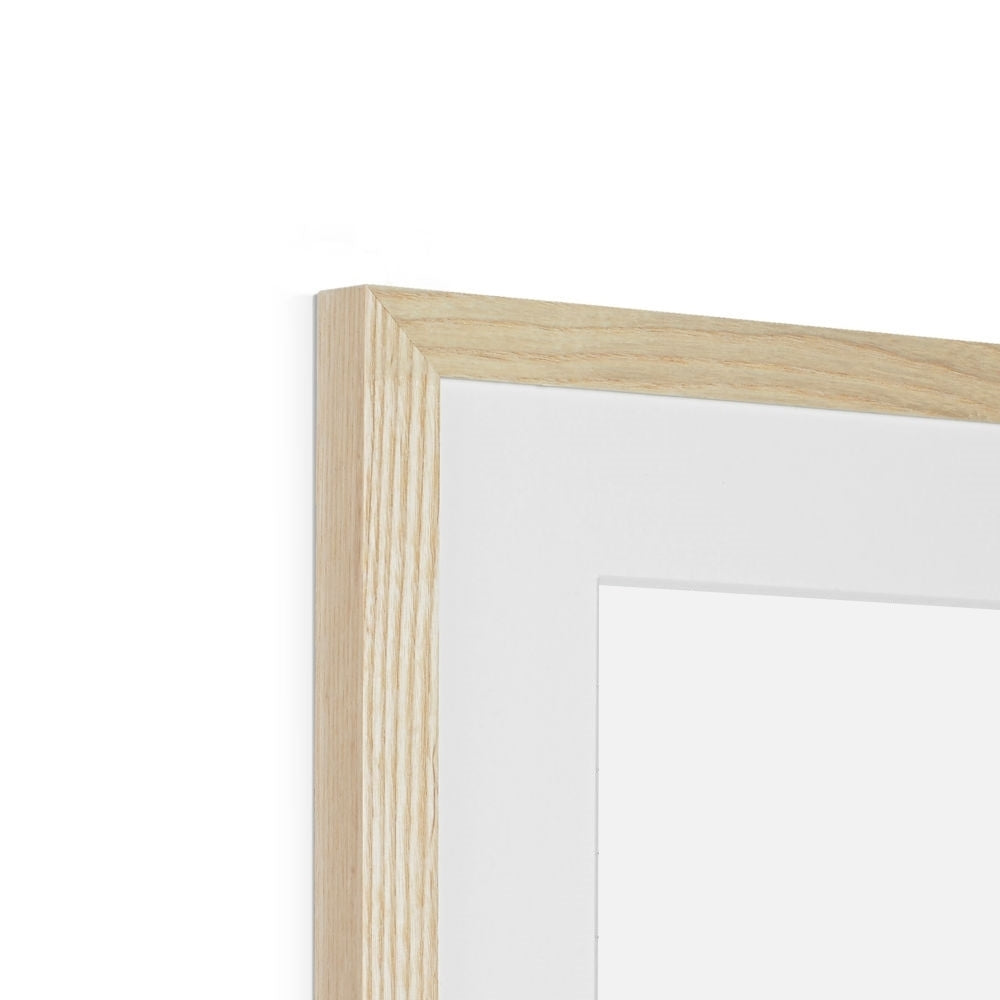 Framed Graphic Art Print, White Mat - 6x8, 8x12, 11x14, 12x16, 16x20, 18x24, 20x28 inches | FPV-1240-7694