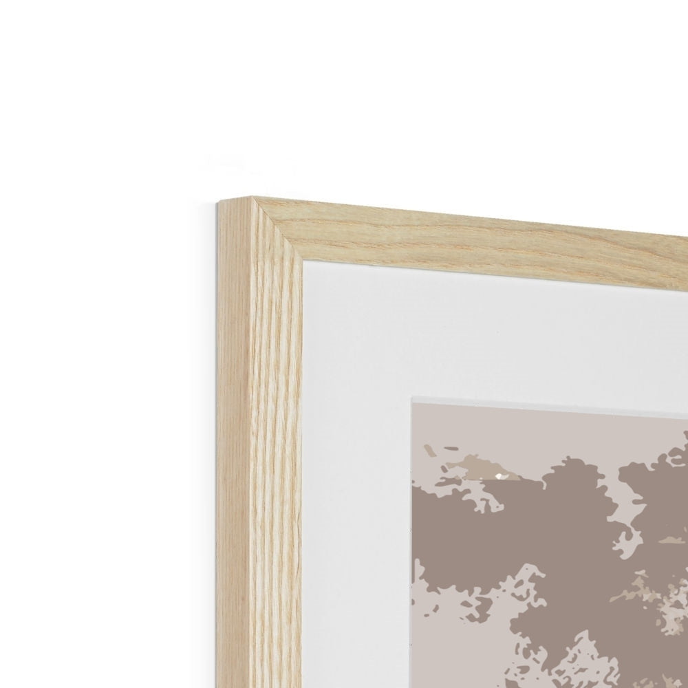 Framed Graphic Art Print, White Mat - 8x8 12x12 16x16 20x20 24x24 28x28 inches | FPS-1160-7691