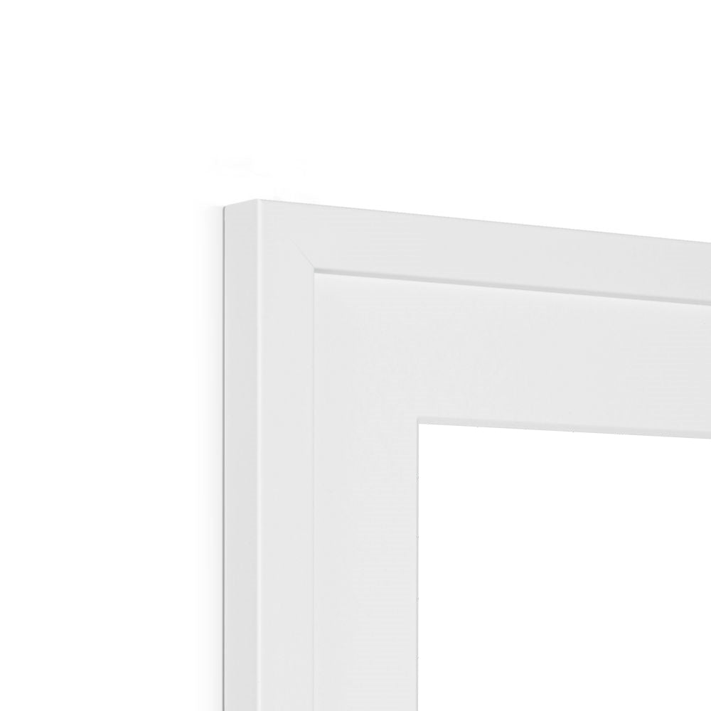 Framed Graphic Art Print, White Mat - 6x8, 8x12, 11x14, 12x16, 16x20, 18x24, 20x28 inches | FPV-1180-7694