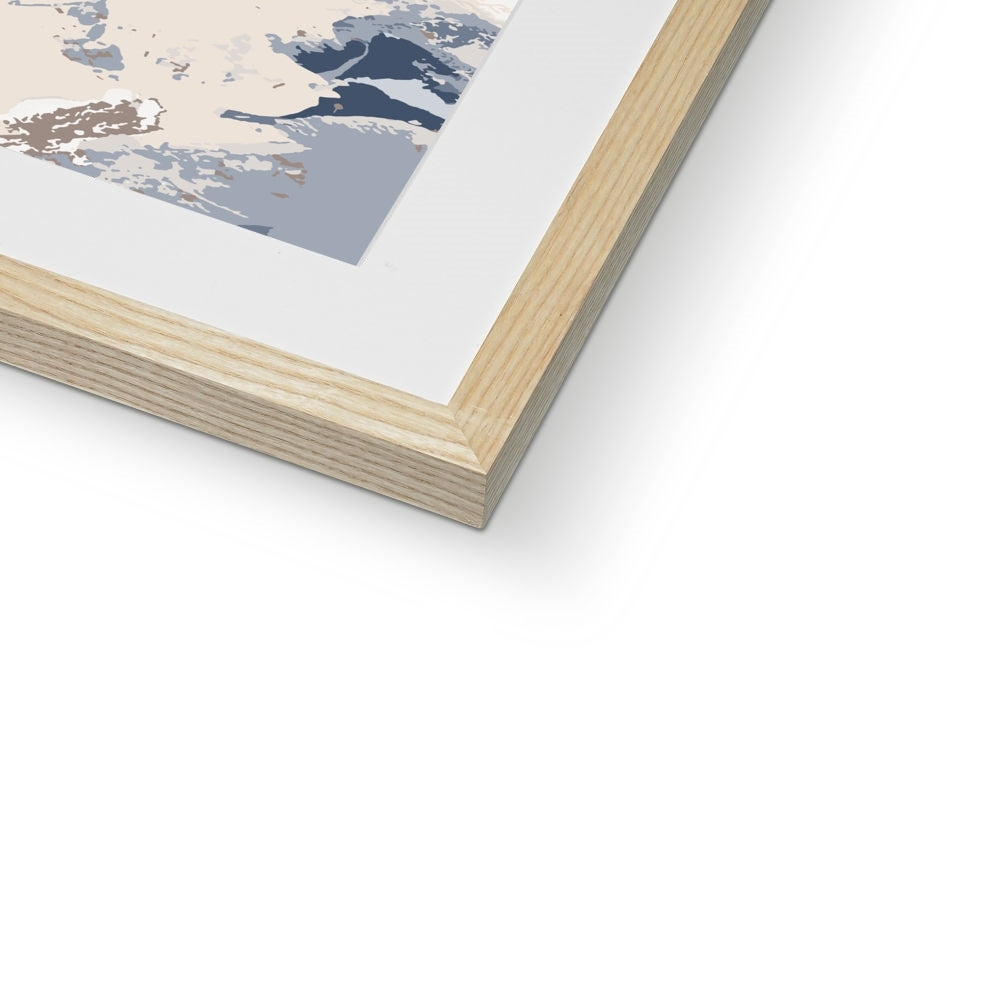 Framed Graphic Art Print, White Mat - 6x8, 8x12, 11x14, 12x16, 16x20, 18x24, 20x28 inches | FPV-1160-7689