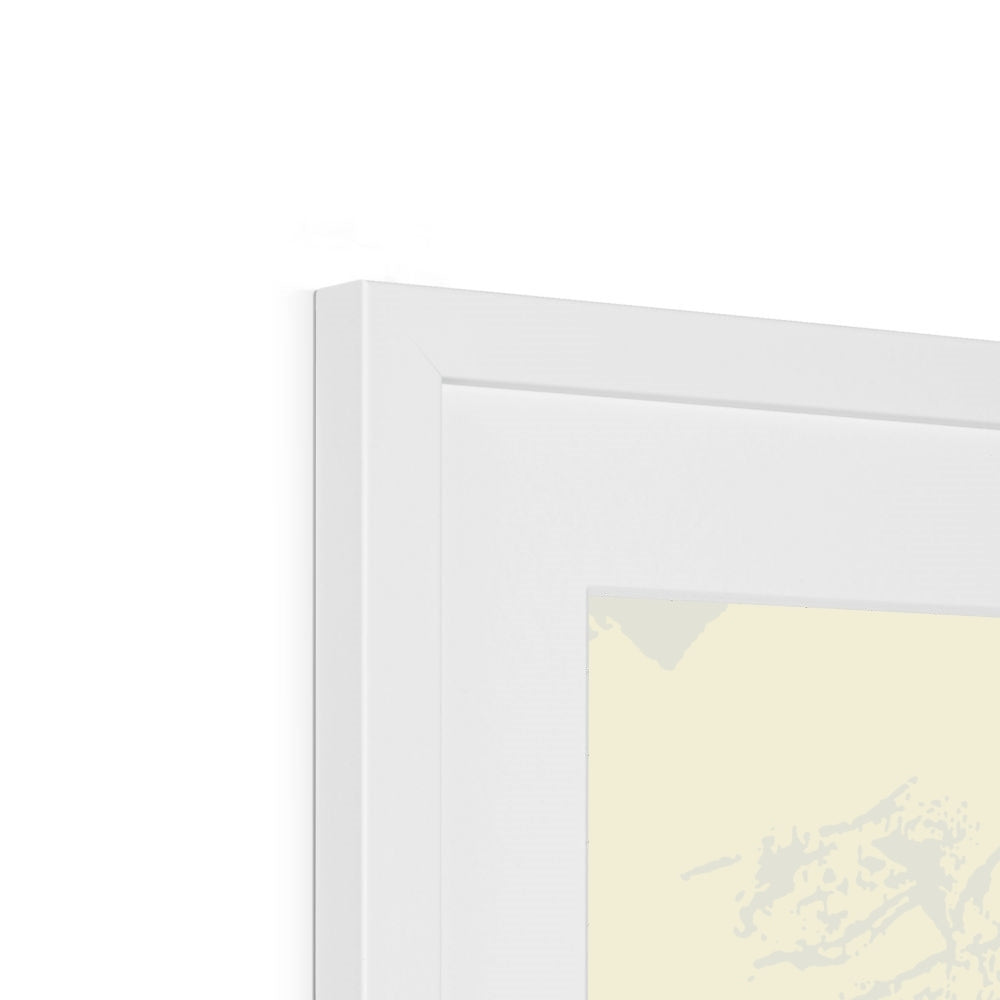Framed Graphic Art Print, White Mat - 6x8, 8x12, 11x14, 12x16, 16x20, 18x24, 20x28 inches | FPV-1260-7694