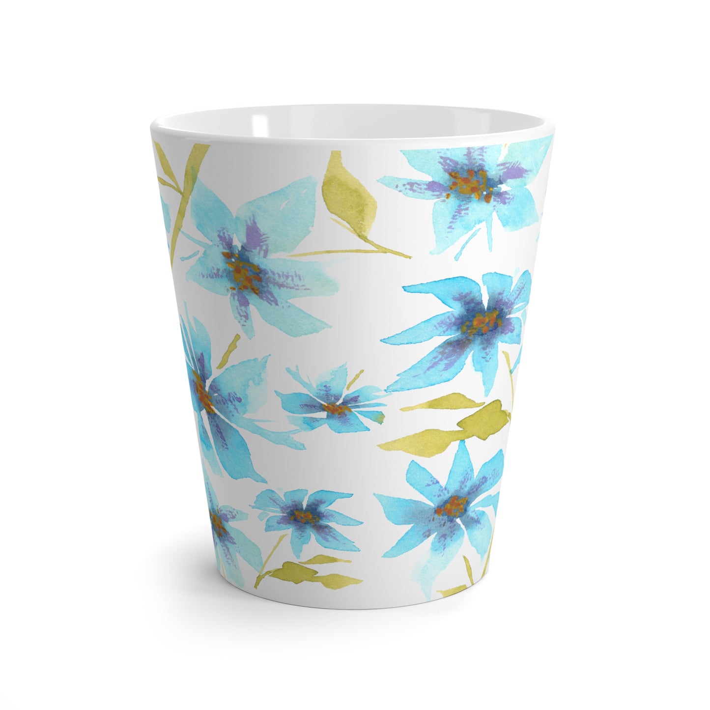 12oz Fine Art Watercolor Latte Mug | LM-1434