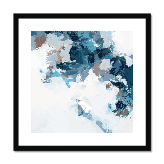 Framed Graphic Art Print, White Mat - 8x8 12x12 16x16 20x20 24x24 28x28 inches | FPS-1150-7693