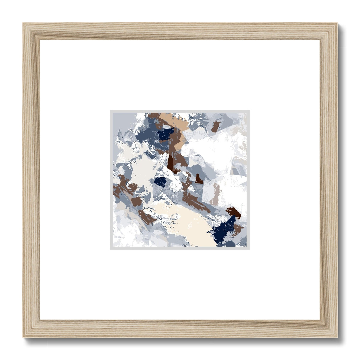 Framed Graphic Art Print, Faux Mat - 12x12 inches | FMS-1160-7690