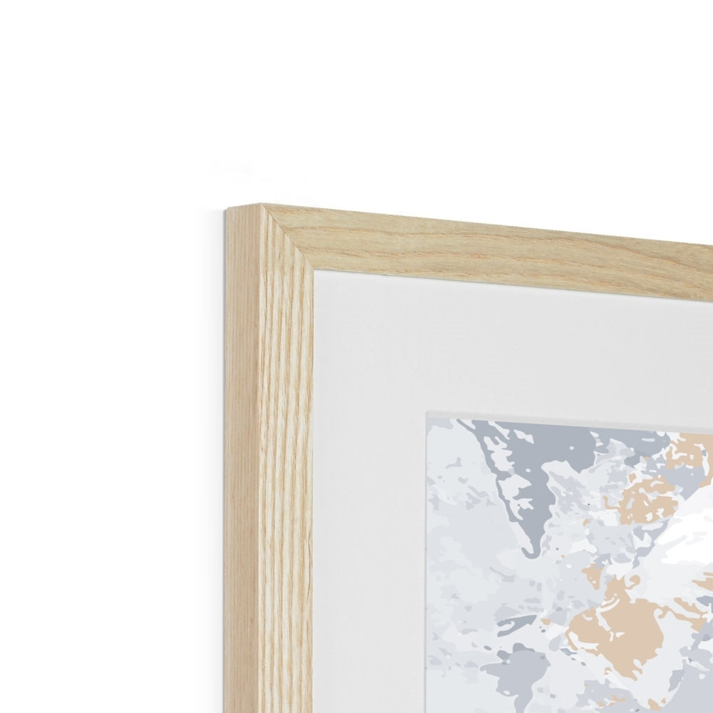 Framed Graphic Art Print, White Mat - 6x8, 8x12, 11x14, 12x16, 16x20, 18x24, 20x28 inches | FPV-1160-7698