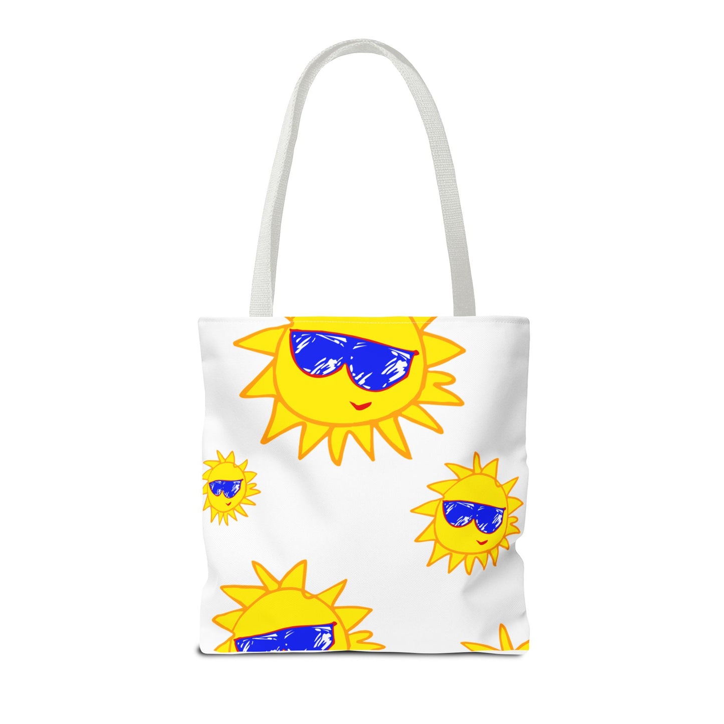 Shopping Tote with Cheerful Vibes | TBSF