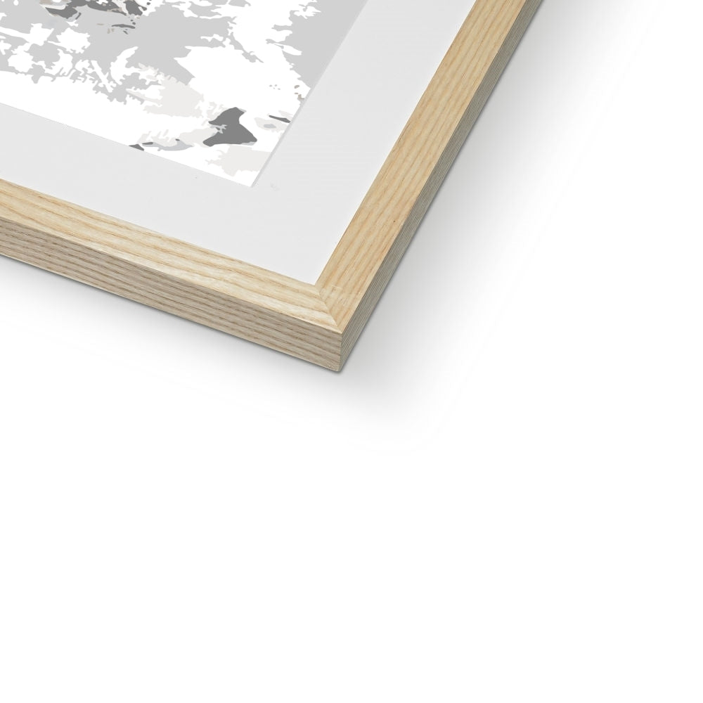 Framed Graphic Art Print, White Mat - 6x8, 8x12, 11x14, 12x16, 16x20, 18x24, 20x28 inches | FPV-1200-7694