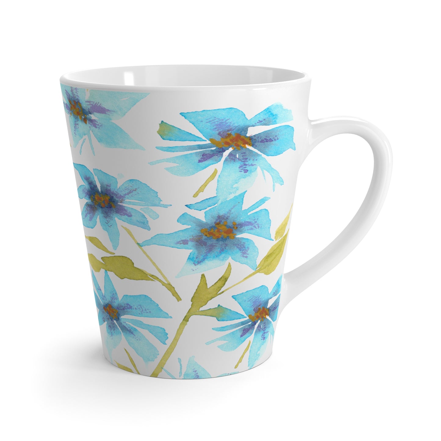 12oz Fine Art Watercolor Latte Mug | LM-1434