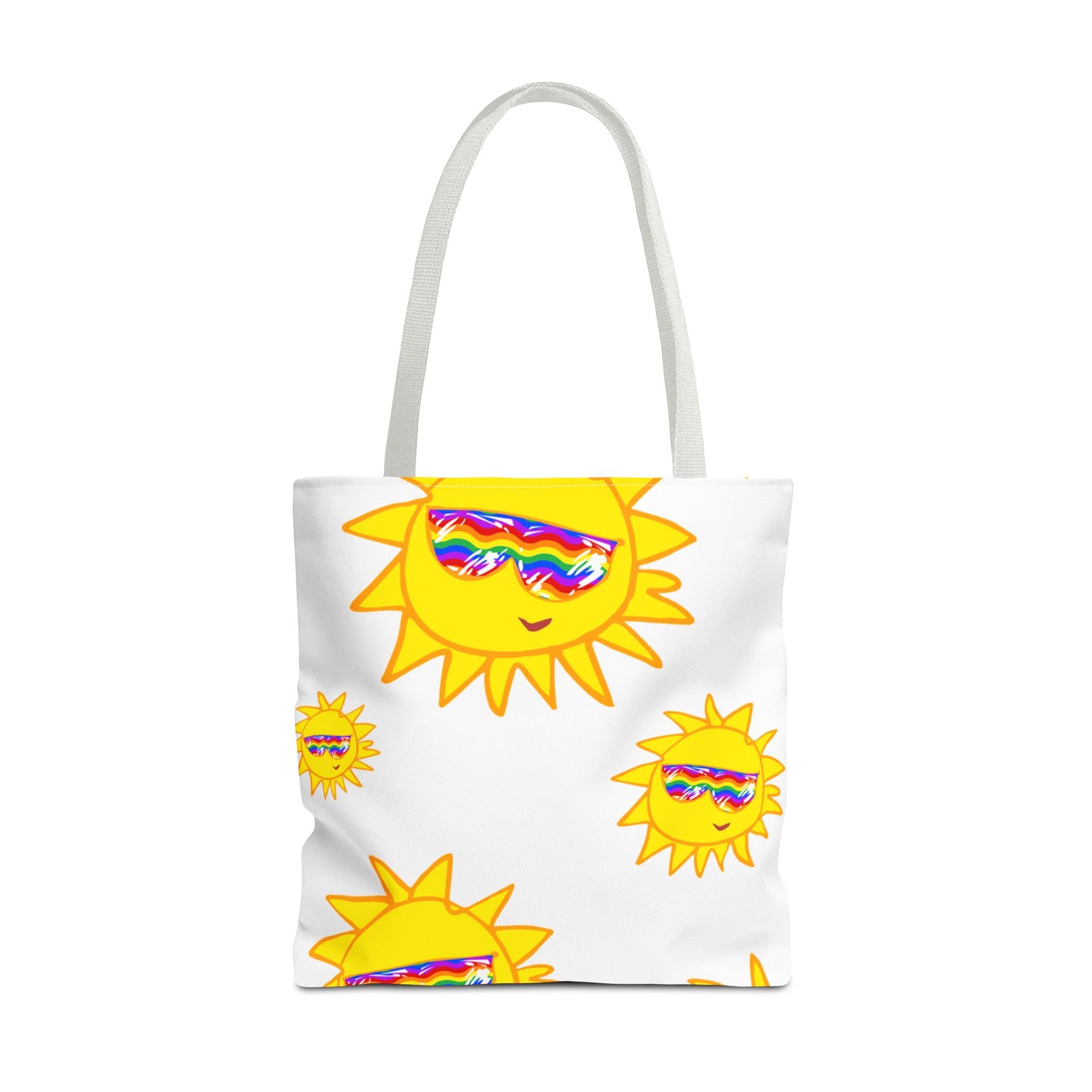 Shopping Tote with Rainbow Vibes | TBPF