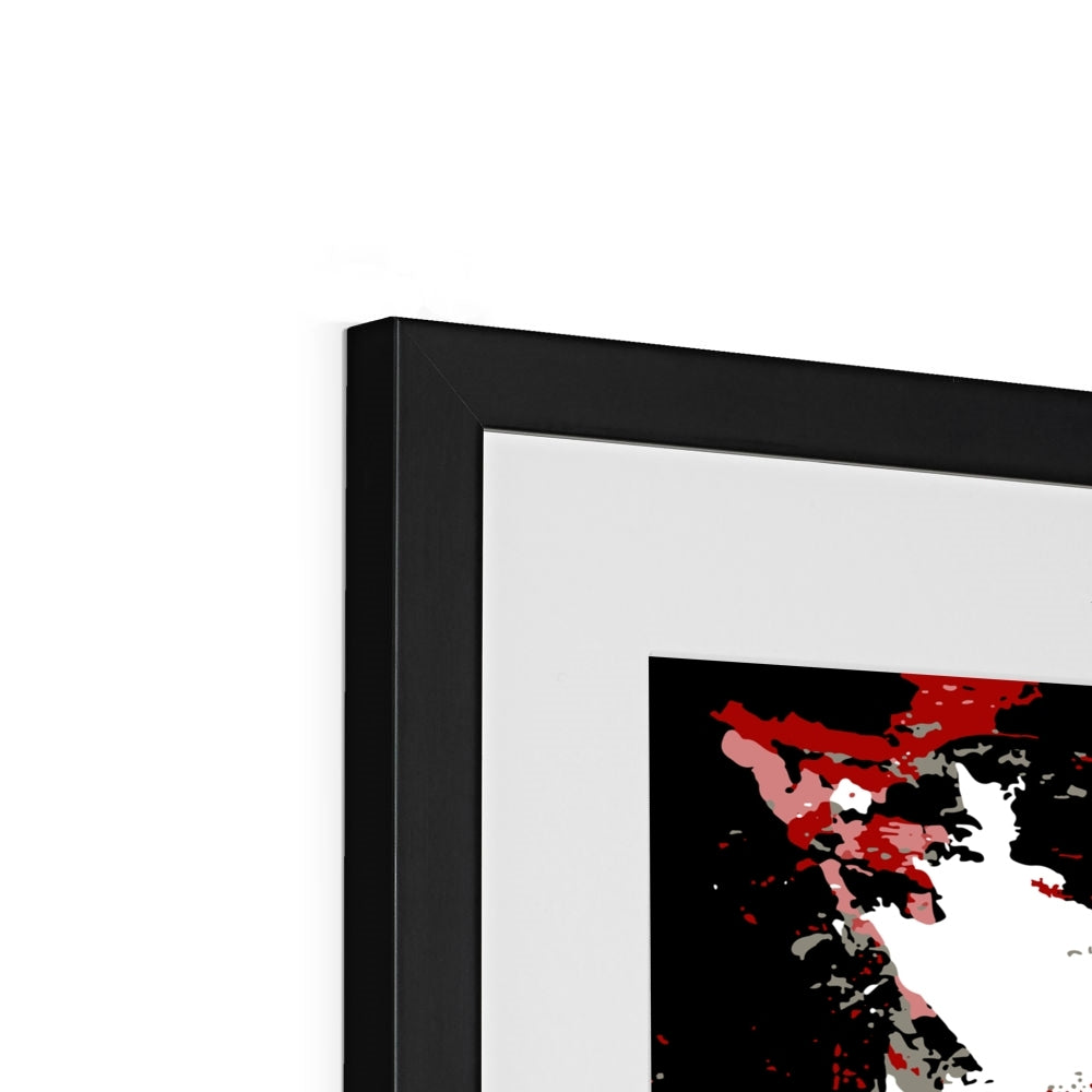 Framed Graphic Art Print, White Mat - 6x8, 8x12, 11x14, 12x16, 16x20, 18x24, 20x28 inches | FPV-1190-7696