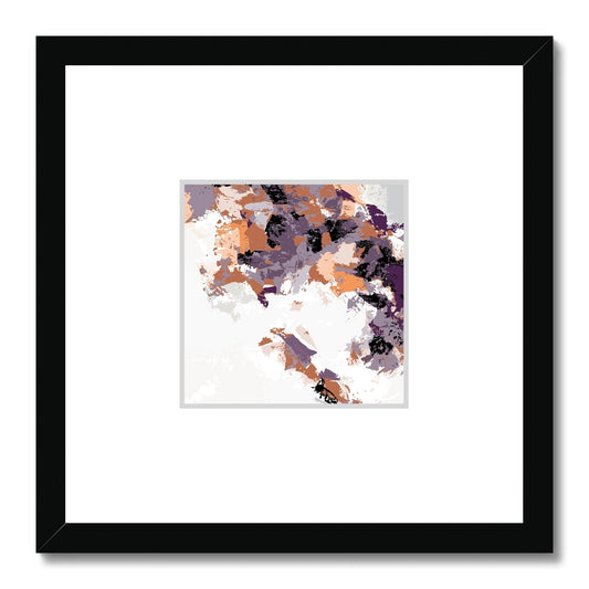 Framed Graphic Art Print, Faux Mat - 12x12 inches | FMS-1180-7693