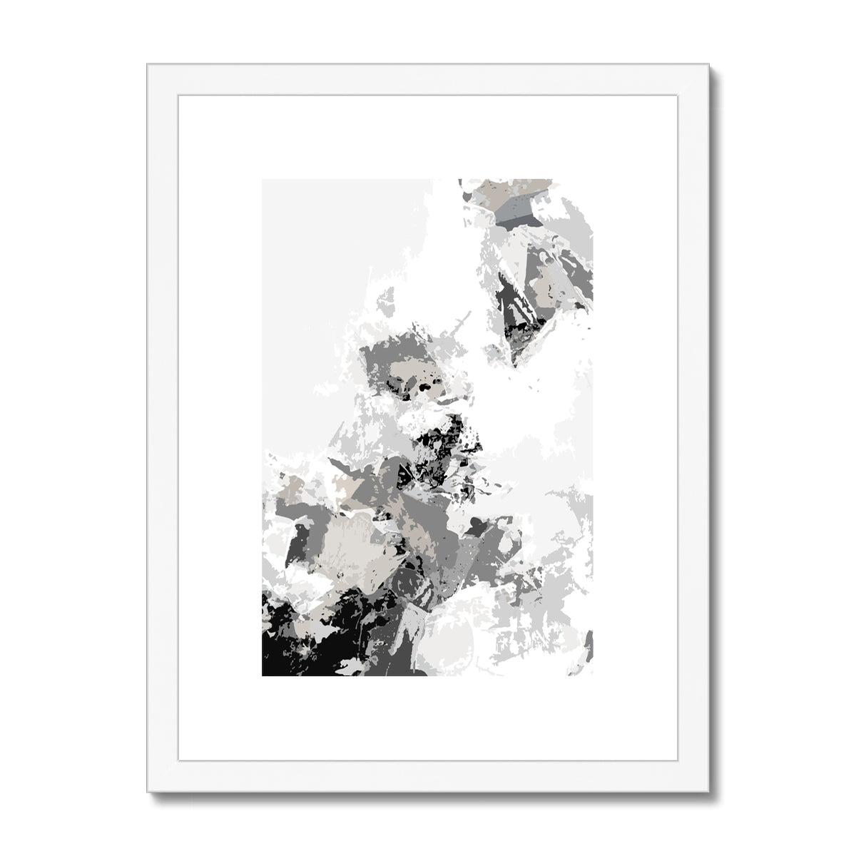 Framed Graphic Art Print, White Mat - 6x8, 8x12, 11x14, 12x16, 16x20, 18x24, 20x28 inches | FPV-1200-7694