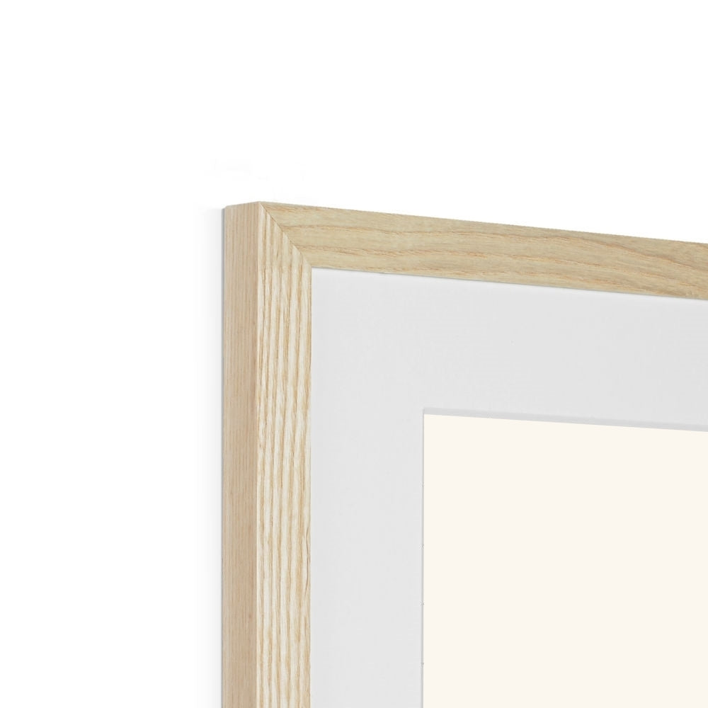 Framed Graphic Art Print, White Mat - 6x8, 8x12, 11x14, 12x16, 16x20, 18x24, 20x28 inches | FPV-1230-7694