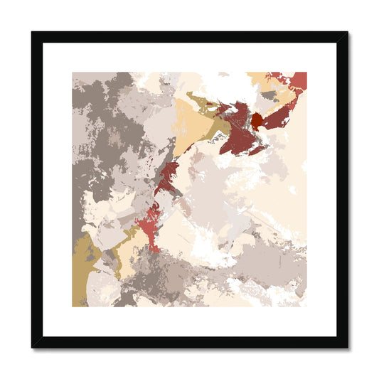 Framed Graphic Art Print, White Mat - 8x8 12x12 16x16 20x20 24x24 28x28 inches | FPS-1130-7691