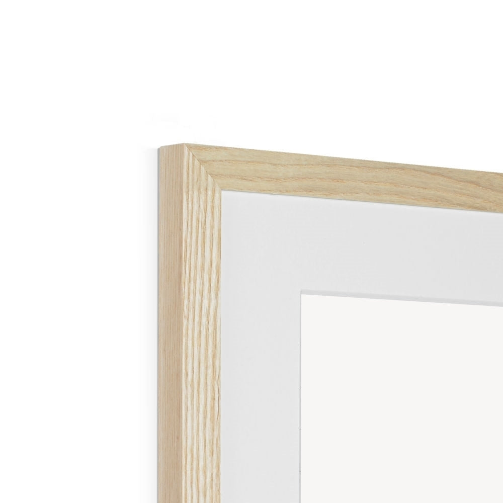 Framed Graphic Art Print, White Mat - 6x8, 8x12, 11x14, 12x16, 16x20, 18x24, 20x28 inches | FPV-1220-7694