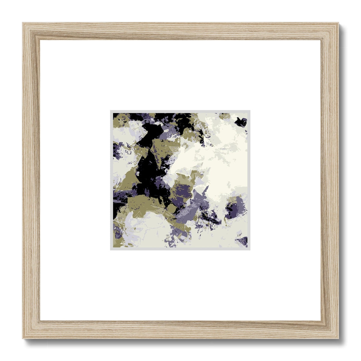 Framed Graphic Art Print, Faux Mat - 12x12 inches | FMS-1260-7695