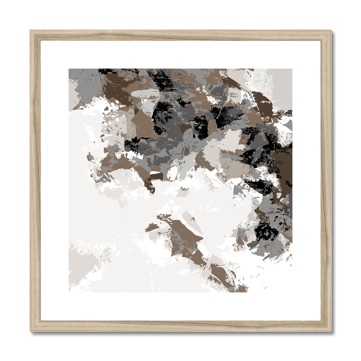 Framed Graphic Art Print, White Mat - 8x8 12x12 16x16 20x20 24x24 28x28 inches | FPS-1170-7693
