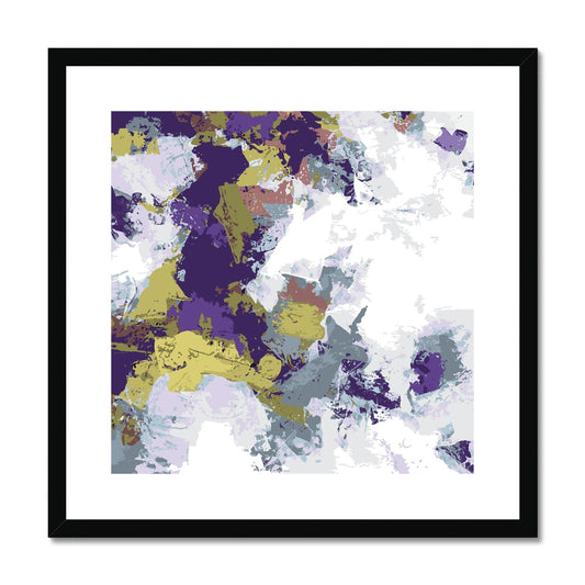 Framed Graphic Art Print, White Mat - 8x8 12x12 16x16 20x20 24x24 28x28 inches | FPS-1140-7695