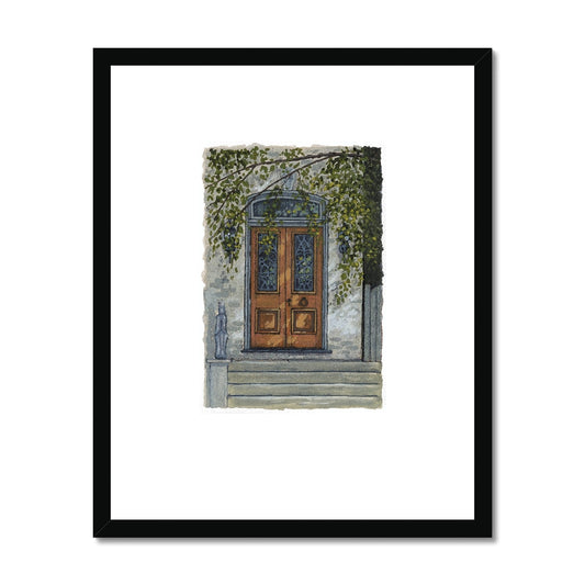 Framed Fine Art Print, Painterly Edge - 8x10 16x20 inches | Door 5, PEV-1000-1425