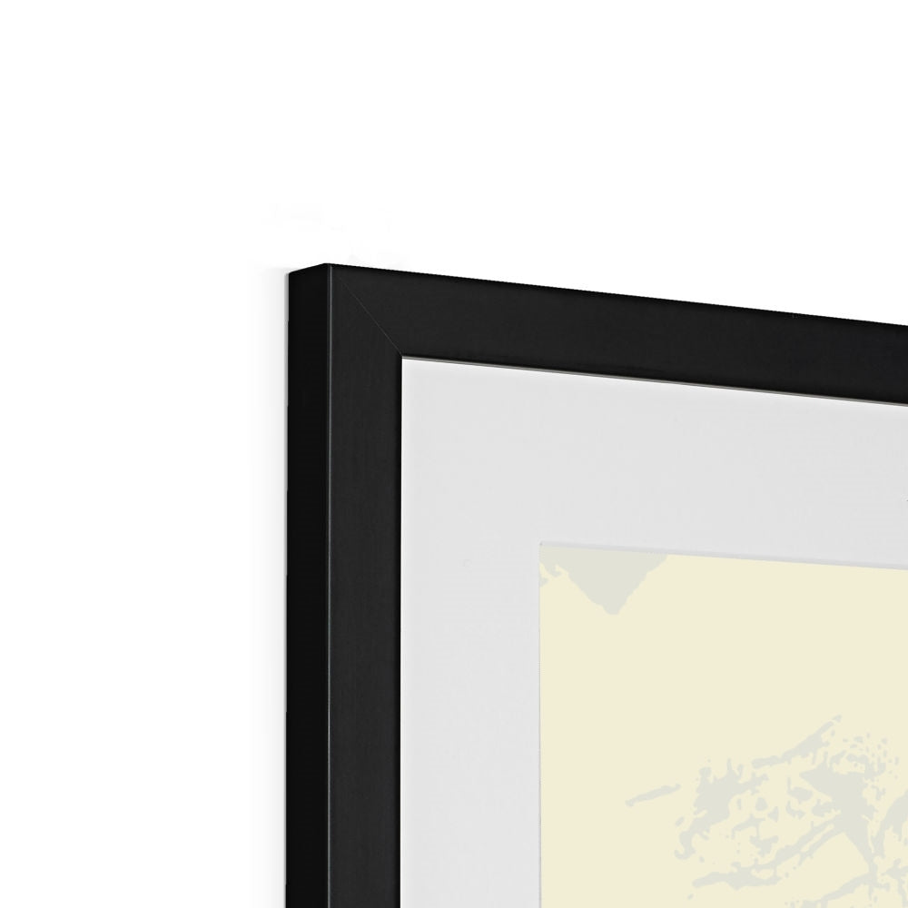 Framed Graphic Art Print, White Mat - 6x8, 8x12, 11x14, 12x16, 16x20, 18x24, 20x28 inches | FPV-1260-7694