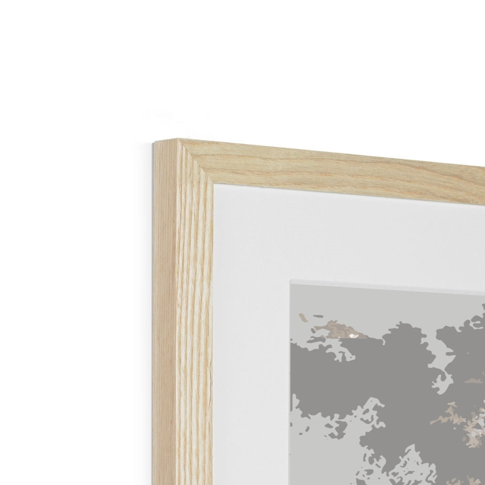 Framed Graphic Art Print, White Mat - 8x8 12x12 16x16 20x20 24x24 28x28 inches | FPS-1170-7691