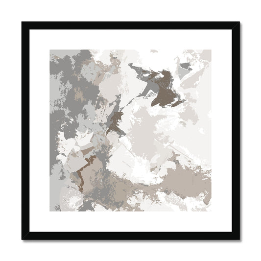 Framed Graphic Art Print, White Mat - 8x8 12x12 16x16 20x20 24x24 28x28 inches | FPS-1170-7691