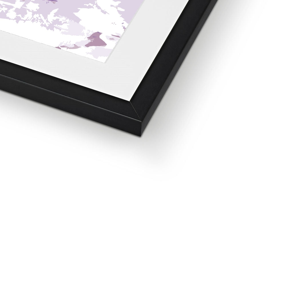 Framed Graphic Art Print, White Mat - 6x8, 8x12, 11x14, 12x16, 16x20, 18x24, 20x28 inches | FPV-1250-7694