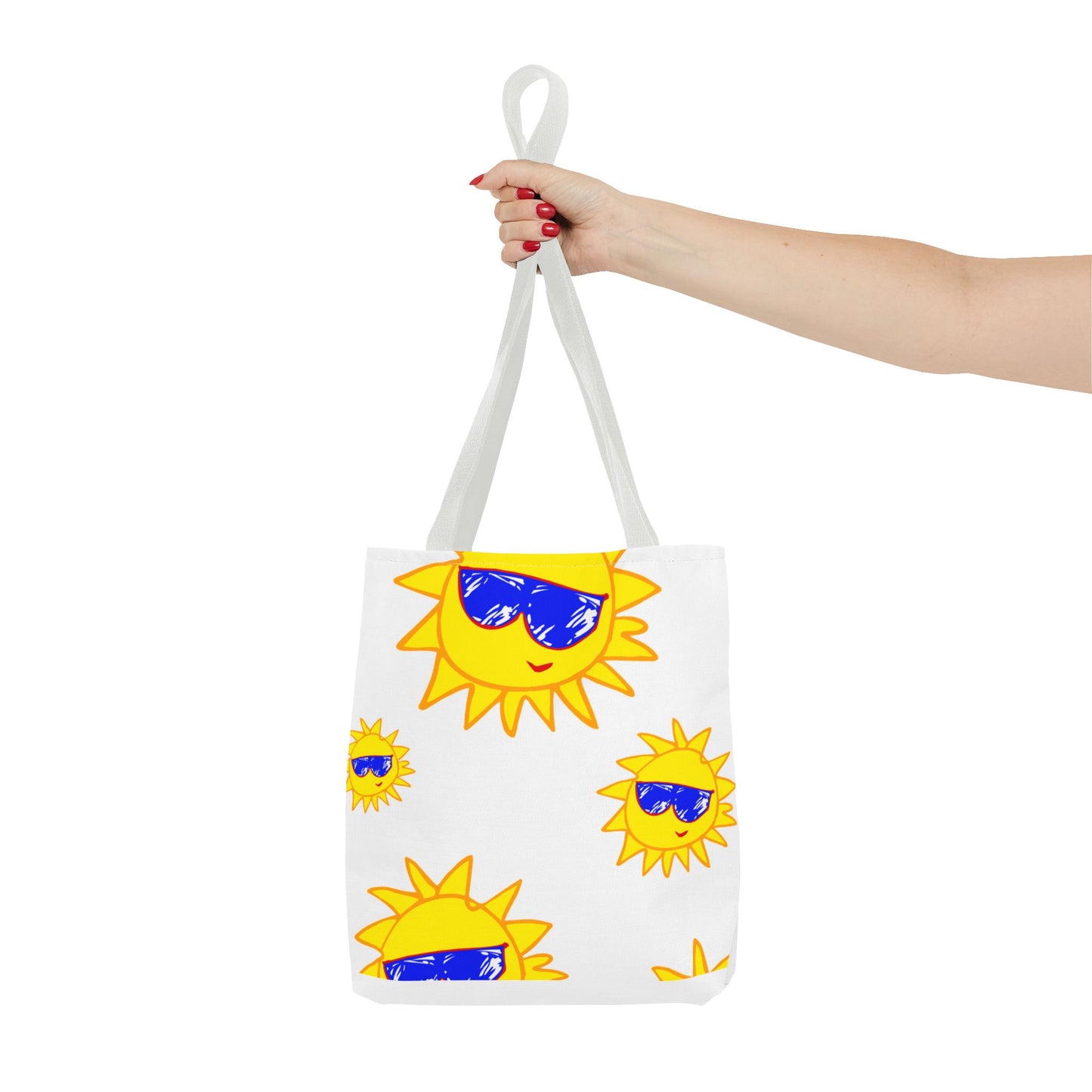 Shopping Tote with Cheerful Vibes | TBSF