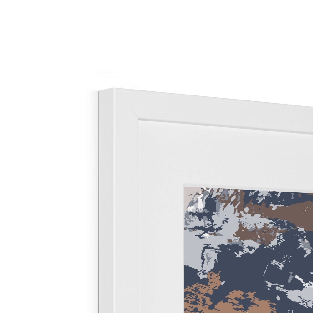 Framed Graphic Art Print, White Mat - 6x8, 8x12, 11x14, 12x16, 16x20, 18x24, 20x28 inches | FPV-1220-7689