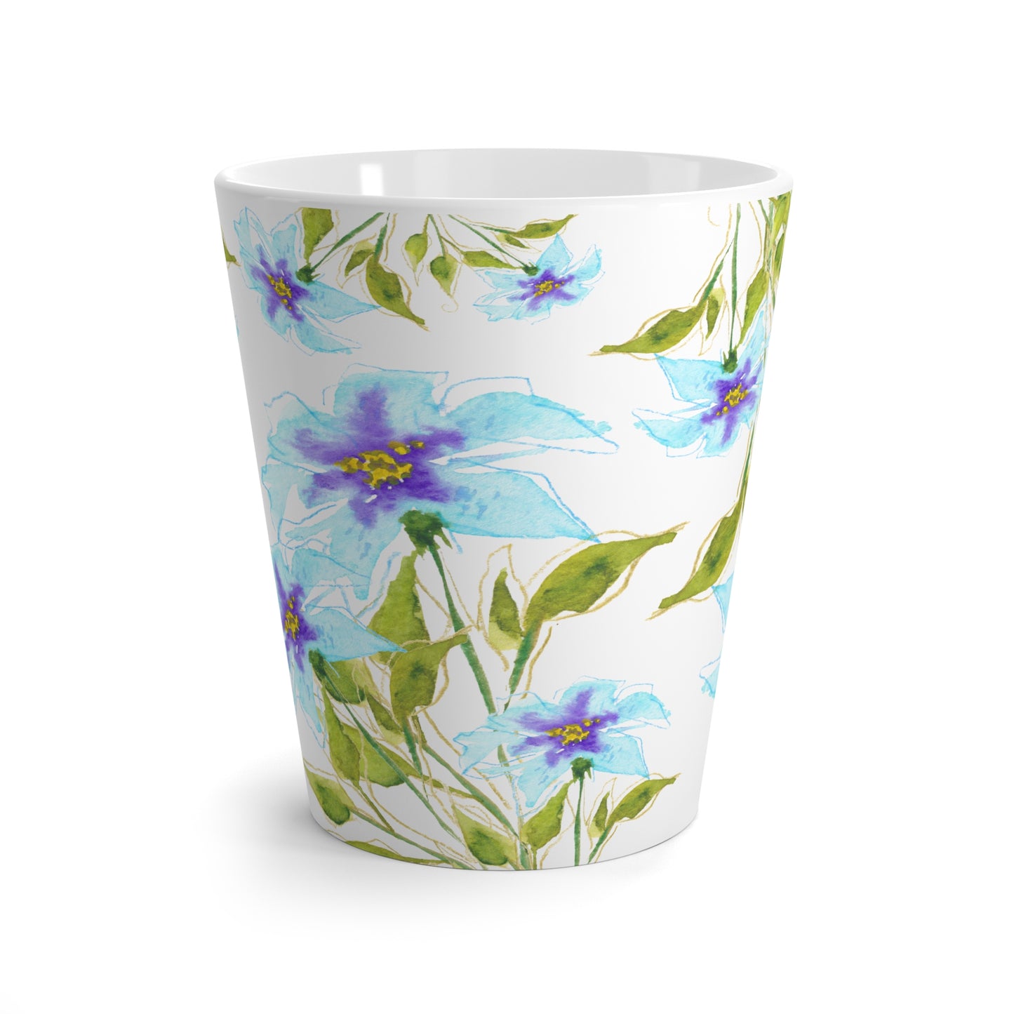 12oz Fine Art Watercolor Latte Mug | LM-1374