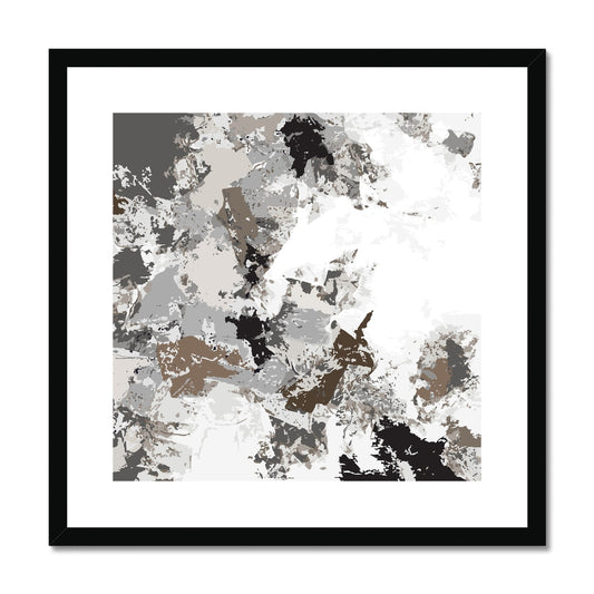 Framed Graphic Art Print, White Mat - 8x8 12x12 16x16 20x20 24x24 28x28 inches | FPS-1170-7695