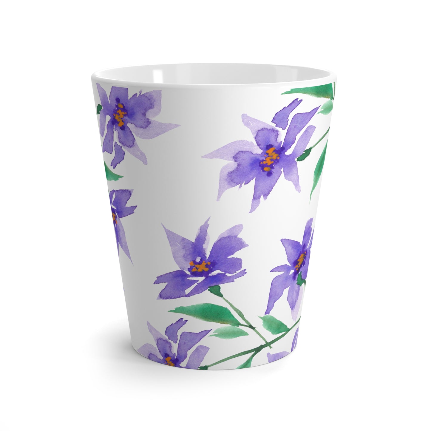 12oz Fine Art Watercolor Latte Mug | LM-1354