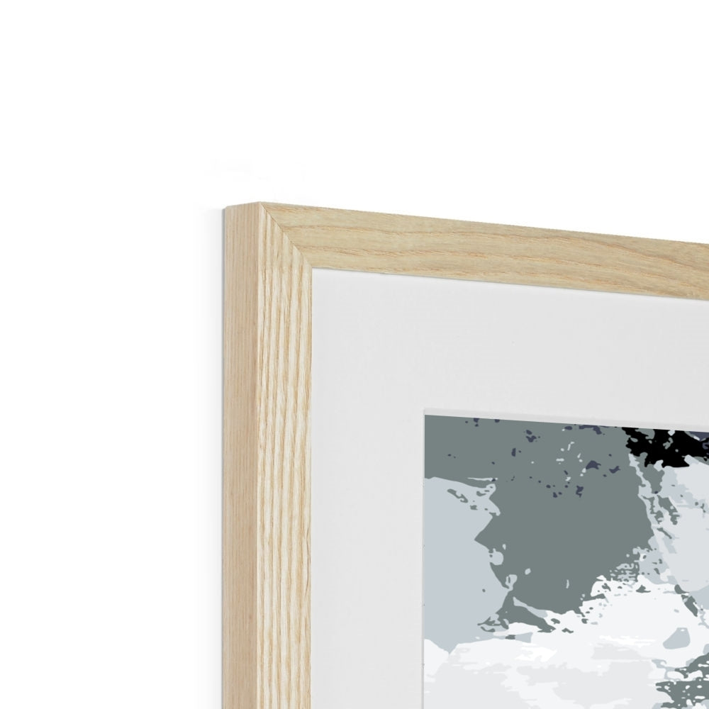 Framed Graphic Art Print, White Mat - 8x8 12x12 16x16 20x20 24x24 28x28 inches | FPS-1210-7693