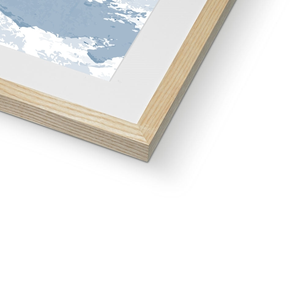 Framed Graphic Art Print, White Mat - 8x8 12x12 16x16 20x20 24x24 28x28 inches | FPS-1230-7691