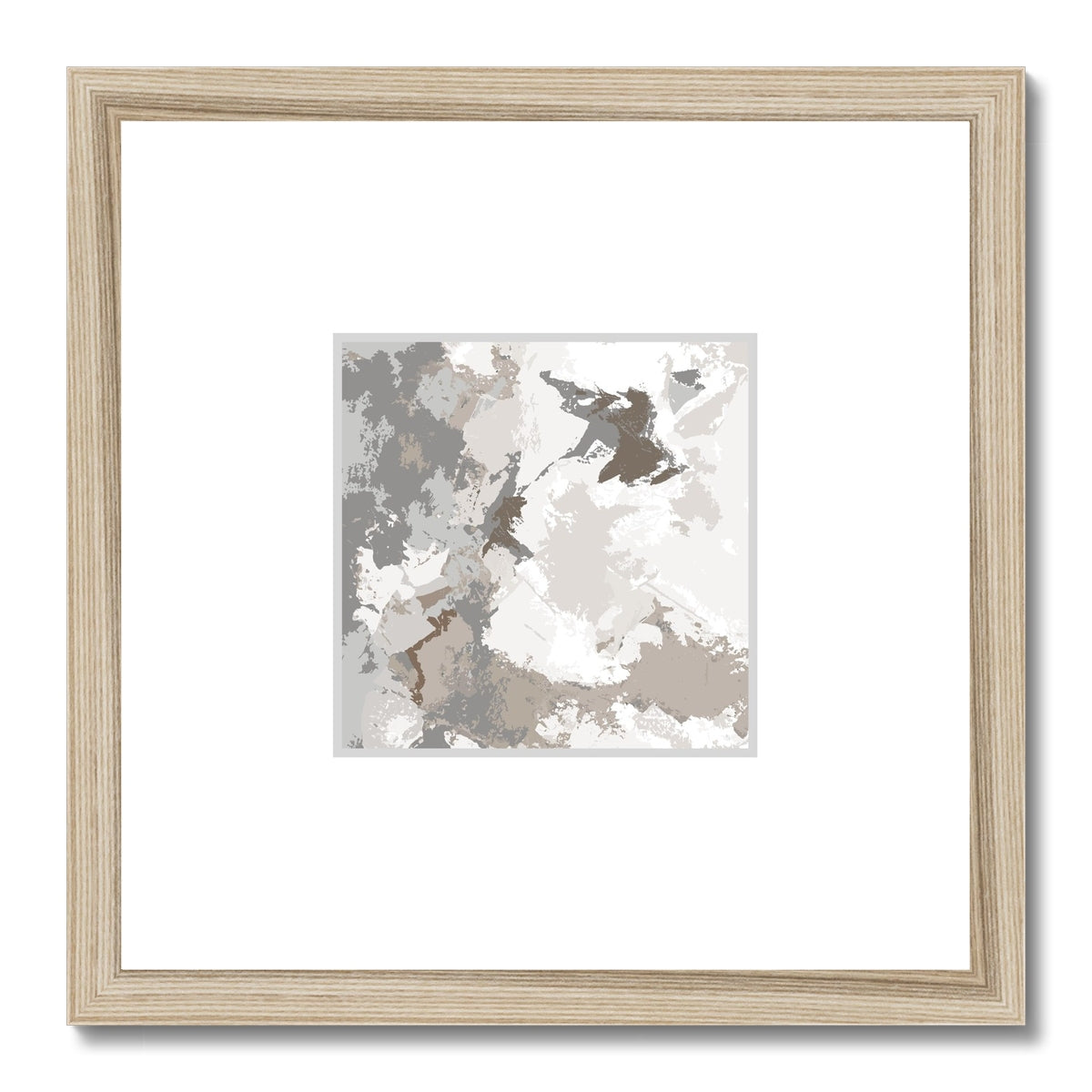 Framed Graphic Art Print, Faux Mat - 12x12 inches | FMS-1170-7691