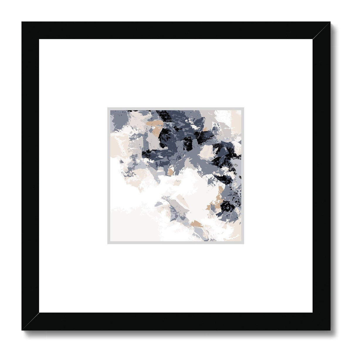 Framed Graphic Art Print, Faux Mat - 12x12 inches | FMS-1220-7693