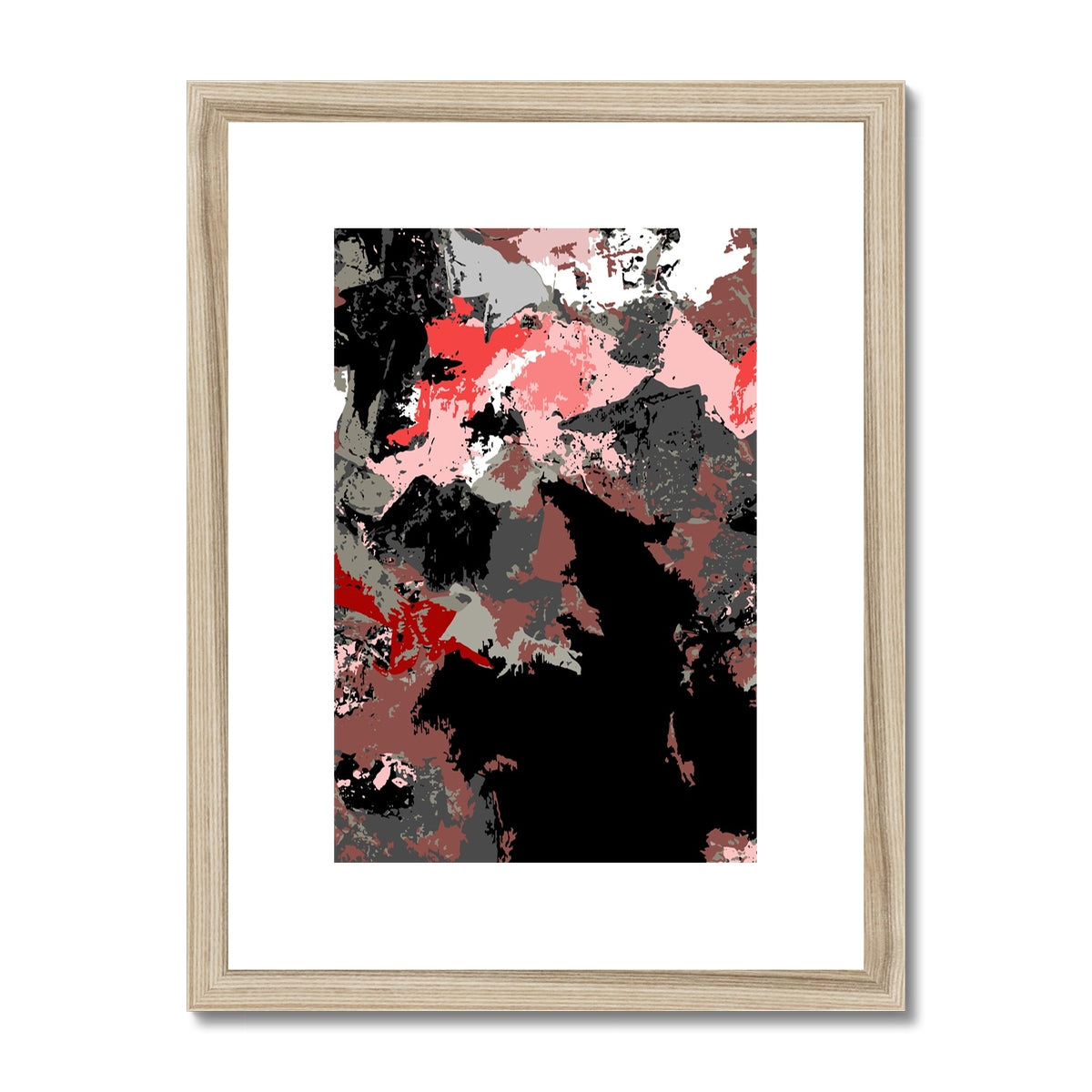 Framed Graphic Art Print, White Mat - 6x8, 8x12, 11x14, 12x16, 16x20, 18x24, 20x28 inches | FPV-1190-7692