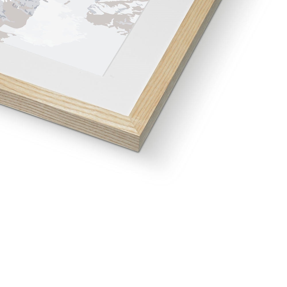 Framed Graphic Art Print, White Mat - 6x8, 8x12, 11x14, 12x16, 16x20, 18x24, 20x28 inches | FPV-1220-7698