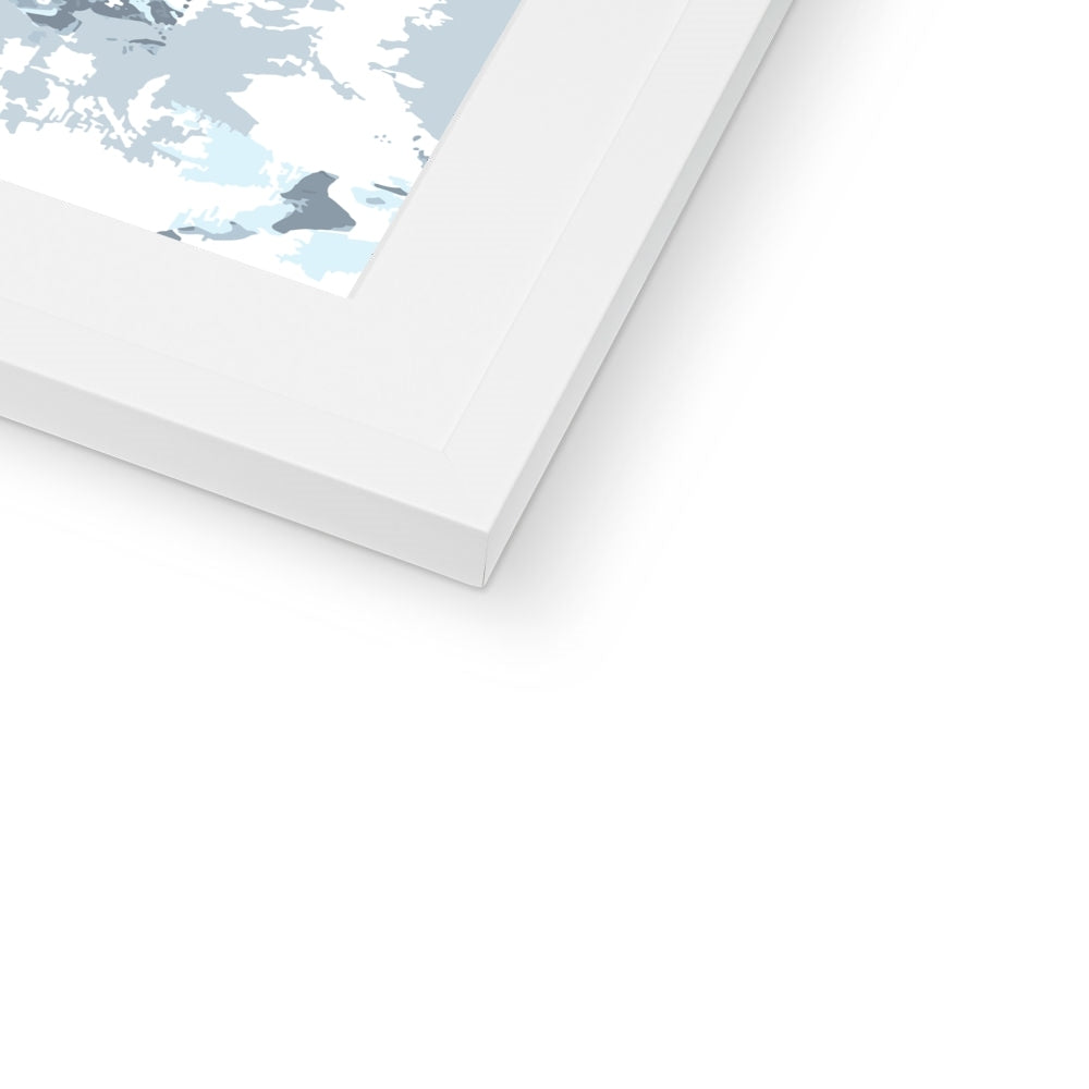 Framed Graphic Art Print, White Mat - 6x8, 8x12, 11x14, 12x16, 16x20, 18x24, 20x28 inches | FPV-1150-7694