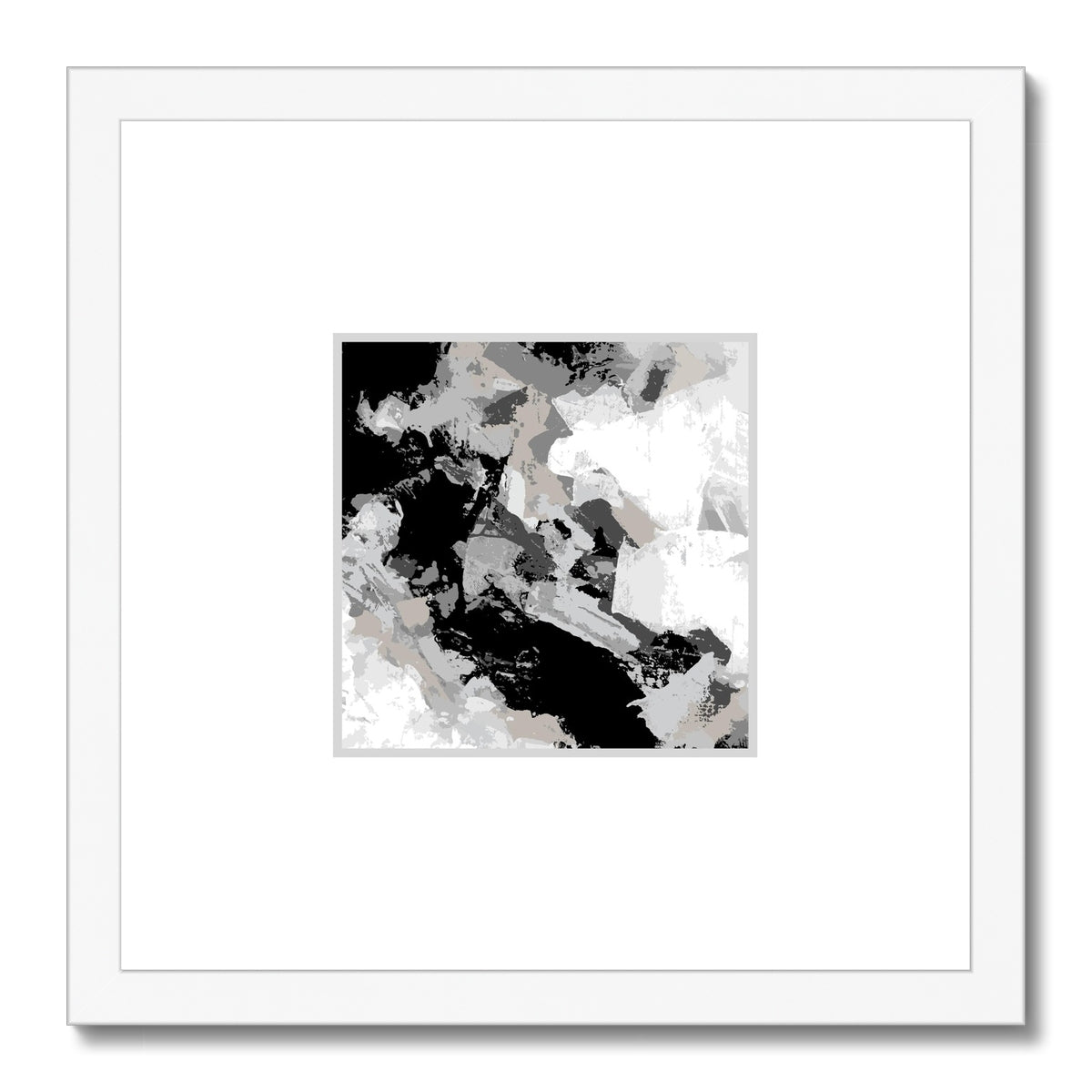 Framed Graphic Art Print, Faux Mat - 12x12 inches | FMS-1200-7690
