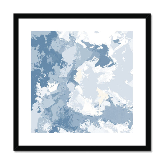 Framed Graphic Art Print, White Mat - 8x8 12x12 16x16 20x20 24x24 28x28 inches | FPS-1230-7691