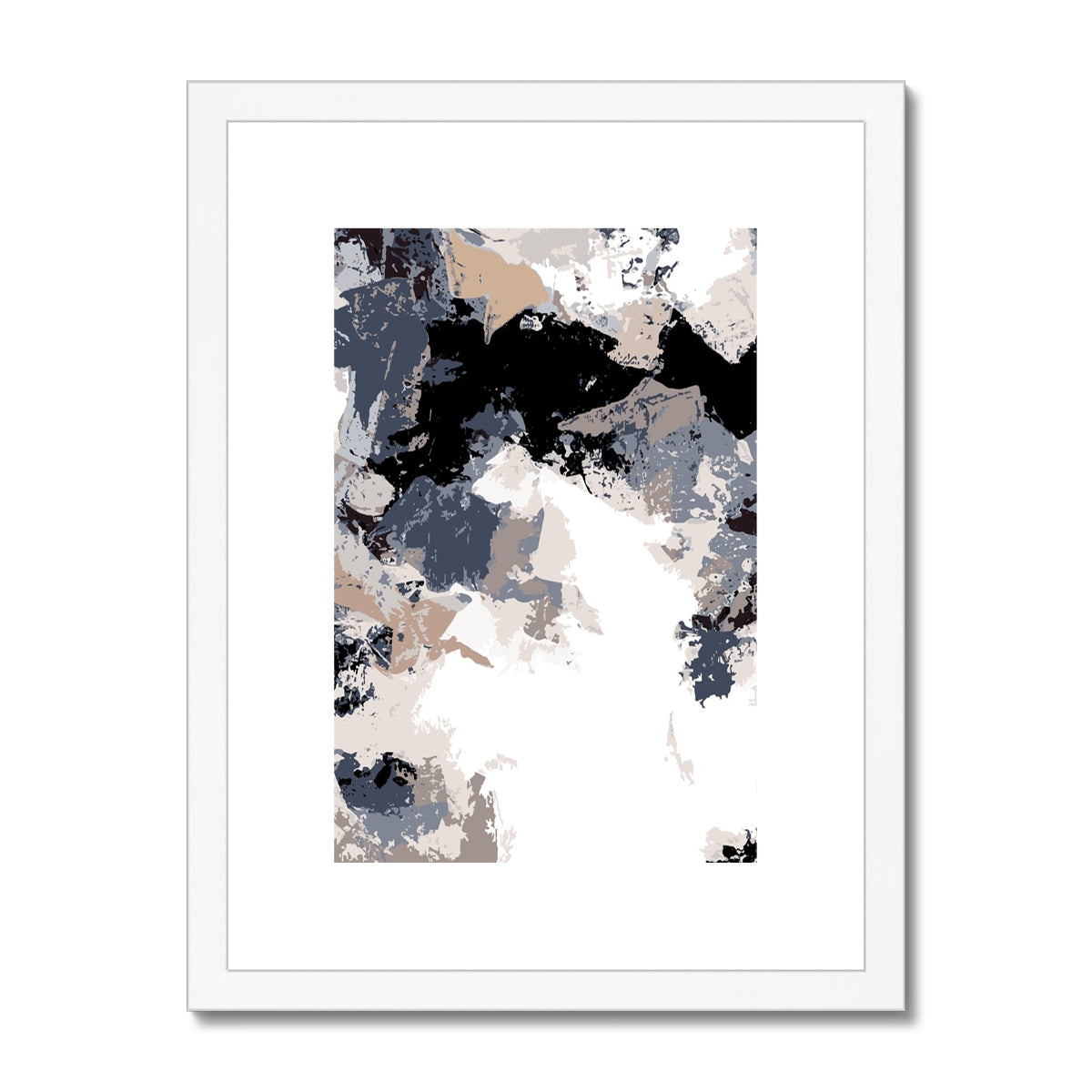 Framed Graphic Art Print, White Mat - 6x8, 8x12, 11x14, 12x16, 16x20, 18x24, 20x28 inches | FPV-1220-7692