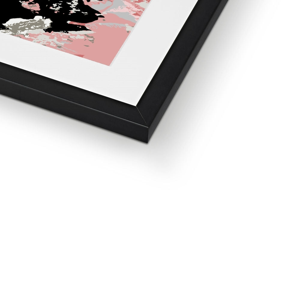 Framed Graphic Art Print, White Mat - 6x8, 8x12, 11x14, 12x16, 16x20, 18x24, 20x28 inches | FPV-1190-7689