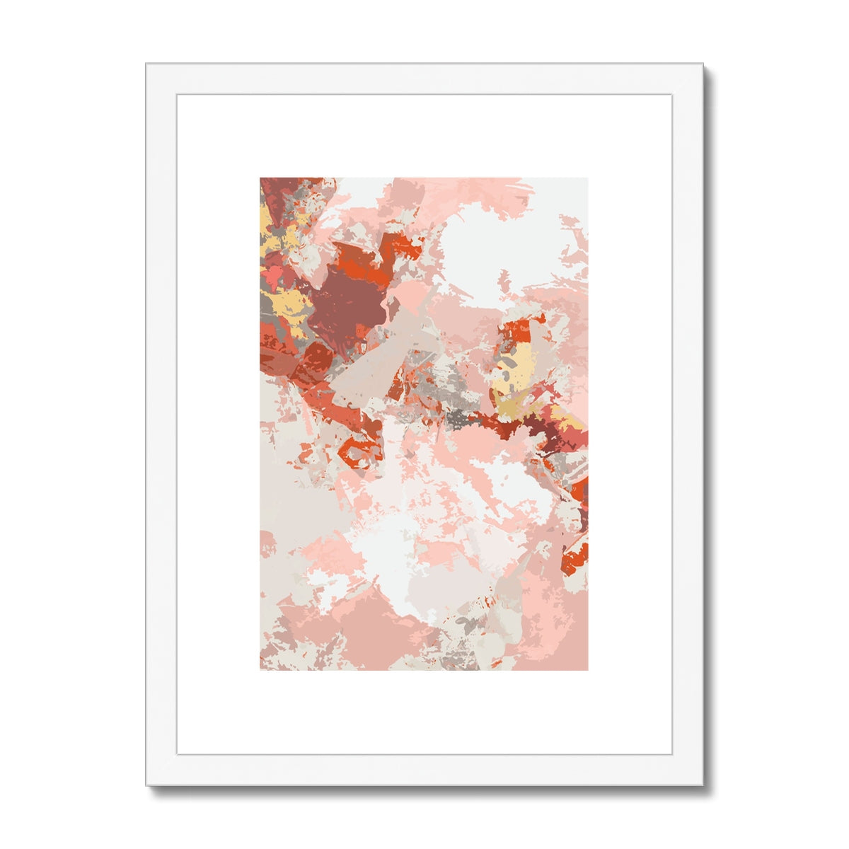 Framed Graphic Art Print, White Mat - 6x8, 8x12, 11x14, 12x16, 16x20, 18x24, 20x28 inches | FPV-1130-7698