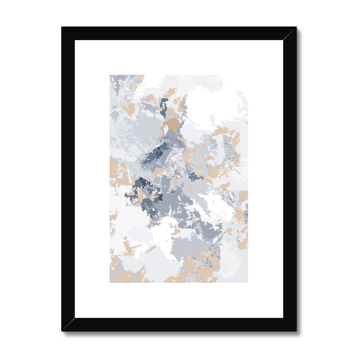 Framed Graphic Art Print, White Mat - 6x8, 8x12, 11x14, 12x16, 16x20, 18x24, 20x28 inches | FPV-1160-7698