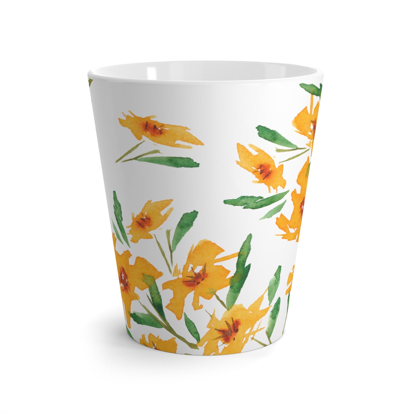 12oz Fine Art Watercolor Latte Mug | LM-1314