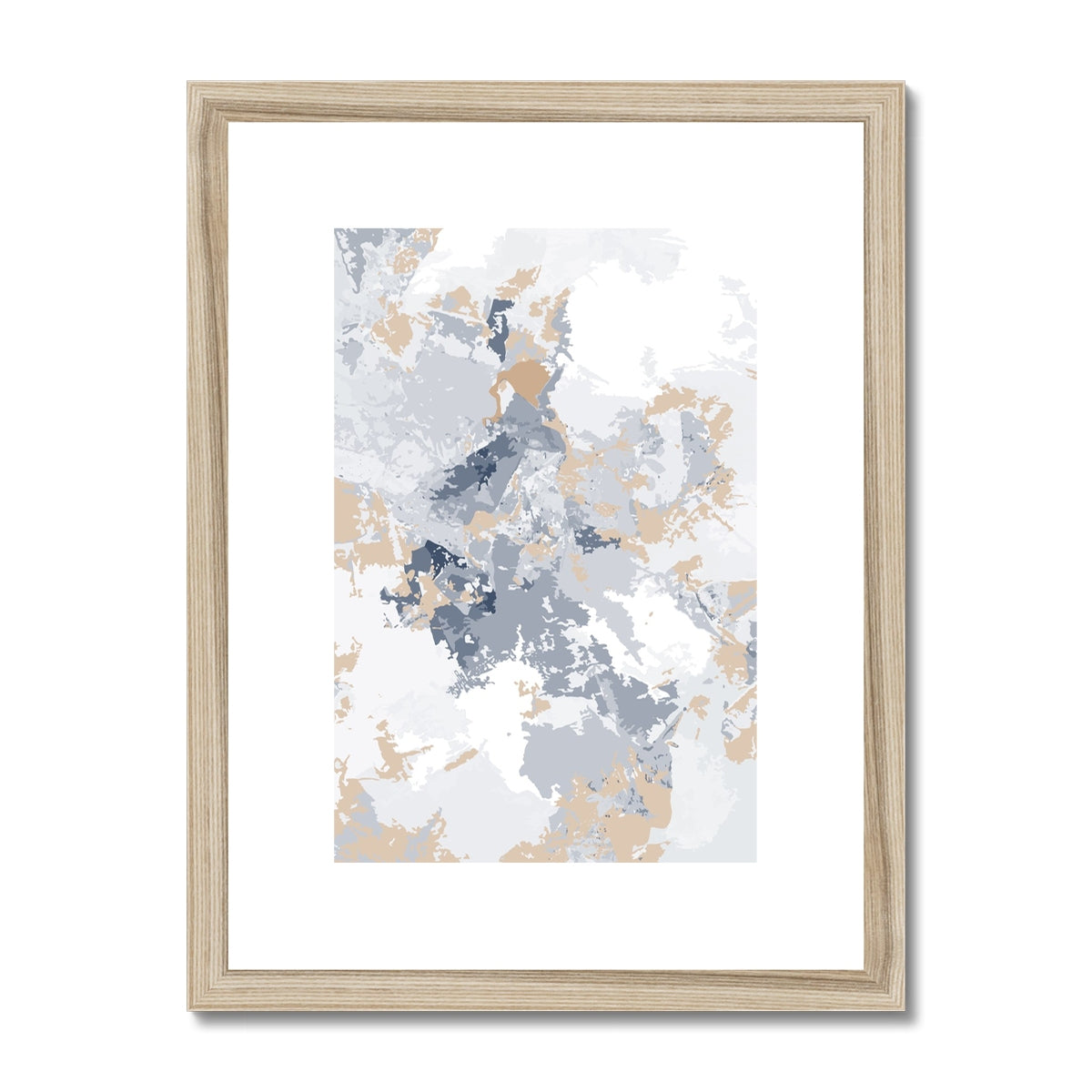 Framed Graphic Art Print, White Mat - 6x8, 8x12, 11x14, 12x16, 16x20, 18x24, 20x28 inches | FPV-1160-7698