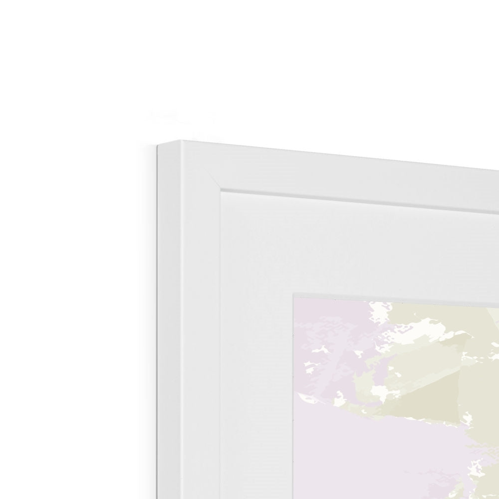 Framed Graphic Art Print, White Mat - 6x8, 8x12, 11x14, 12x16, 16x20, 18x24, 20x28 inches | FPV-1250-7688