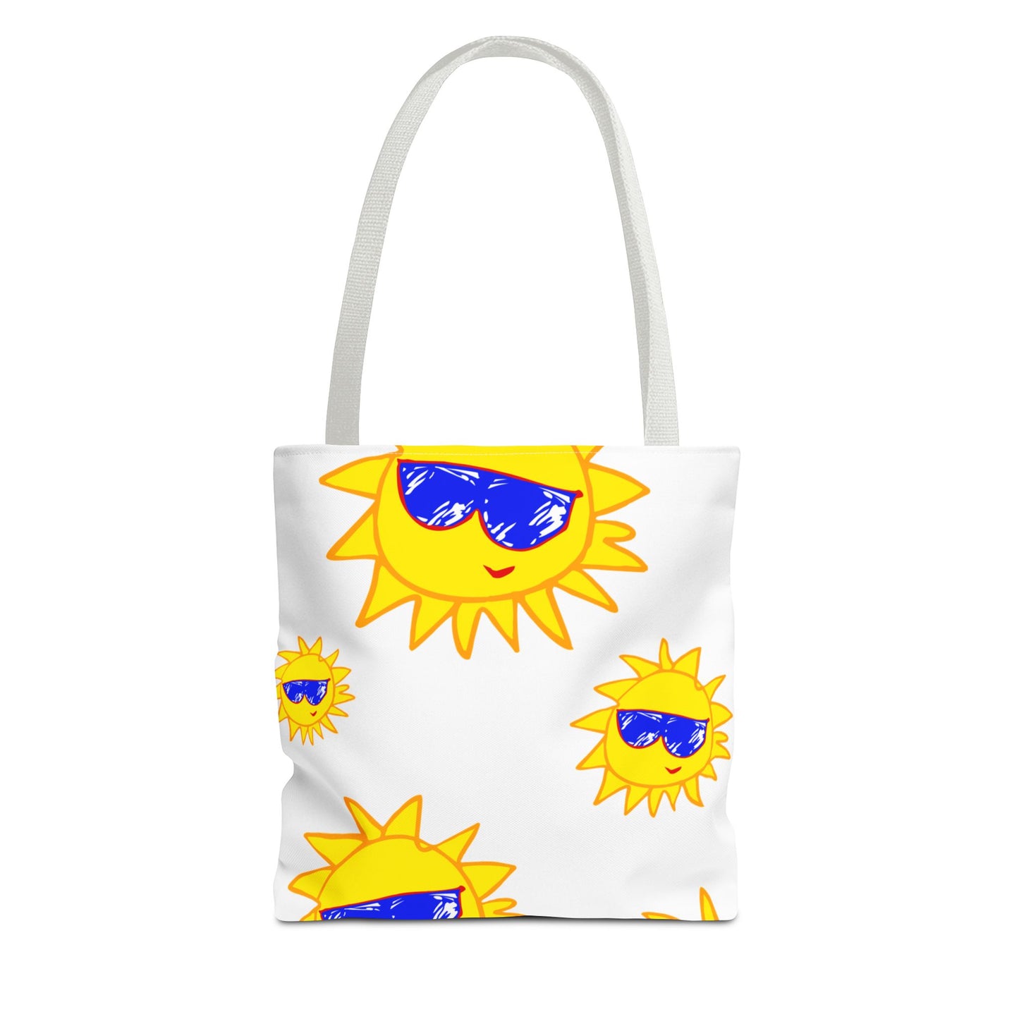 Shopping Tote with Cheerful Vibes | TBSF